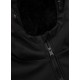 Pitbull West Coast zimní softshellová bunda s kapucí Midway černá