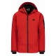 Pitbull West Coast pánská zimní softshellová bunda Rockfish červená