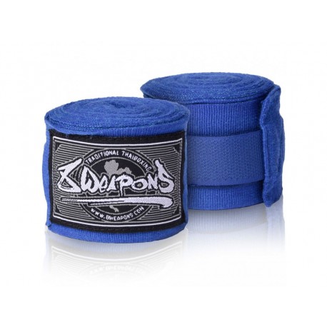 8 Weapons polo-elastická bandáž 3,5m modrá