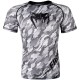Rashguard Venum Tecmo krátký rukáv černá, šedá M
