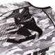 Rashguard Venum Tecmo krátký rukáv černá, šedá M