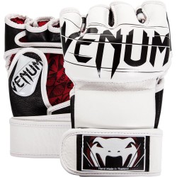 Rukavice MMA Venum Undisputed 2.0 Nappa kůže bílá S