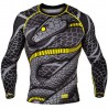 Rashguard Venum Snaker černá dlouhý rukáv L