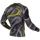 Rashguard Venum Snaker černá dlouhý rukáv L