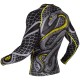 Rashguard Venum Snaker černá dlouhý rukáv L