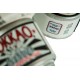Boxerské rukavice Yokkao Official Fight Team stříbrná, bílá 10oz