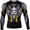 Rashguard_Venum_Viking_2.0_černá,_žlutá_dlouhý_rukáv