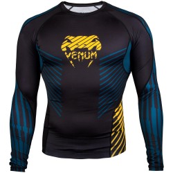 Rashguard_Venum_Plasma_dlouhý_rukáv_černá,_žlutá