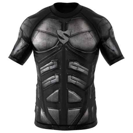 Rashguard_Smmash_Dark_Knight_krátký_rukáv