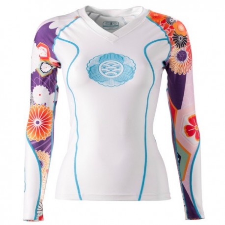 Rashguard_Grips_Flower_Power_dámský_dlouhý_rukáv