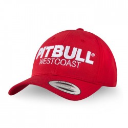 Kšiltovka_Pitbull_West_Coast_Snapback_Classic_TNT_červená