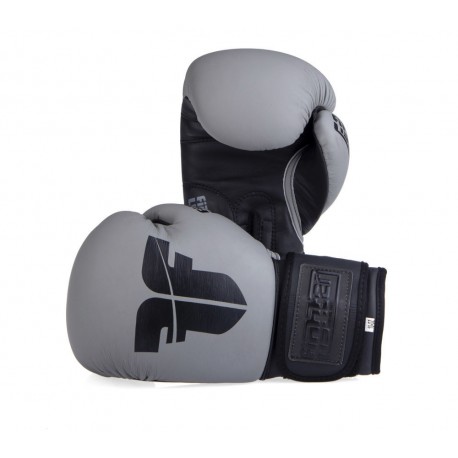Boxerské rukavice Fighter SIAM šedá 10oz