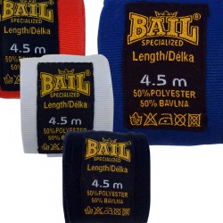 Boxerská bandáž Bail polyester červená 3,5m