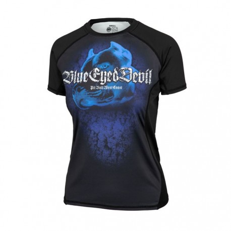 Dámský_rashguard_Pitbull_West_Coast_Mesh_Performance_BED_VI_krátký_rukáv