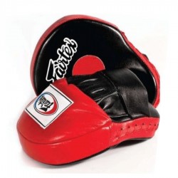 Boxerské lapy Fairtex FMV9 černá, červená