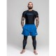 Pitbull_West_Coast_rashguard_Compression_krátký_rukáv_černo_modrý