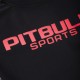 Pitbull_West_Coast_dámský_rashguard_Compression_krátký_rukáv_černo_korálový