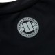 Pitbull_West_Coast_dámský_rashguard_Compression_krátký_rukáv_černo_korálový