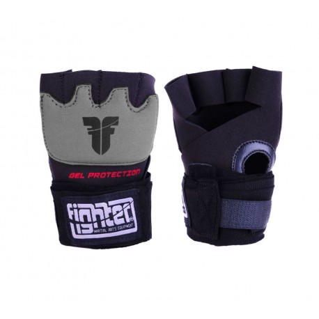 Gelové_bandáže_Fighter_Strap_černá_šedá