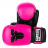 Rukavice Fighter Basic neon růžová 6oz